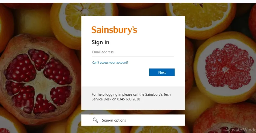 Mysainsburys Login